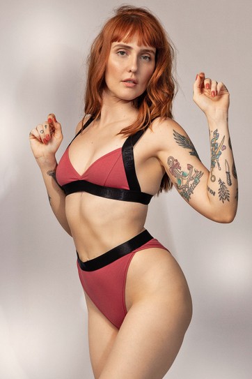 CALCINHA ROSA CAVADA ALÍCIA